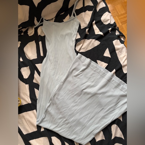 SKIMS Dresses & Skirts - Skims Women’s Ribbed Tank Dress in Light Blue Celeste